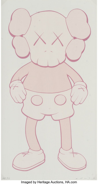 KAWS, ‘Companion (Pink)’, 2001, Heritage Auctions