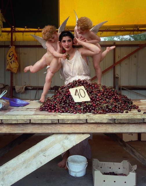 Alexey Kondakov, ‘William-Adolphe Bouguereau -«Youth». Kyiv, “Demiivsky” Market.’, 2015, Port agency