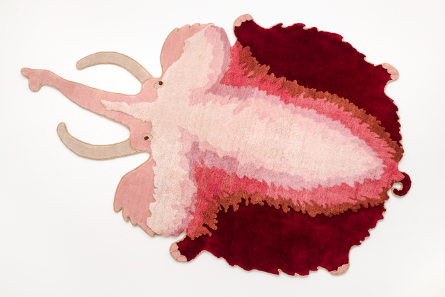 The Haas Brothers, ‘La Brea Brad Pitt’, 2017, Textile Arts, Mammoth carpet in hand-knotted wool, Lora Reynolds Gallery