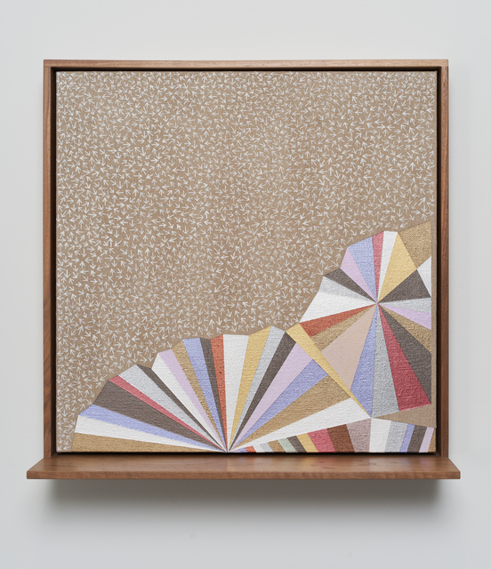Carrie Marill, ‘"We Recognize the Impermanence of Life... Yet we feel the Attachments... This is what gives our Lives those Special Textures..."’, 2017-2021, Painting, Egg tempera and acrylic on linen, Lisa Sette Gallery