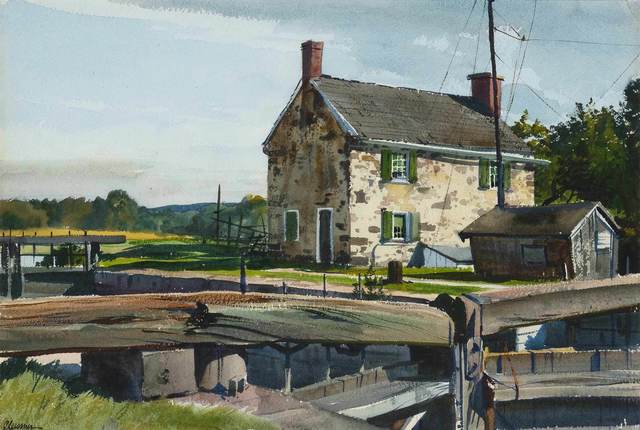 Ogden Minton Pleissner, ‘The Lock House’, Doyle