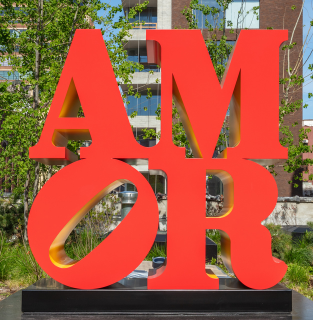 Robert Indiana, ‘AMOR (Red, Yellow)’, 1998-2006, Kasmin