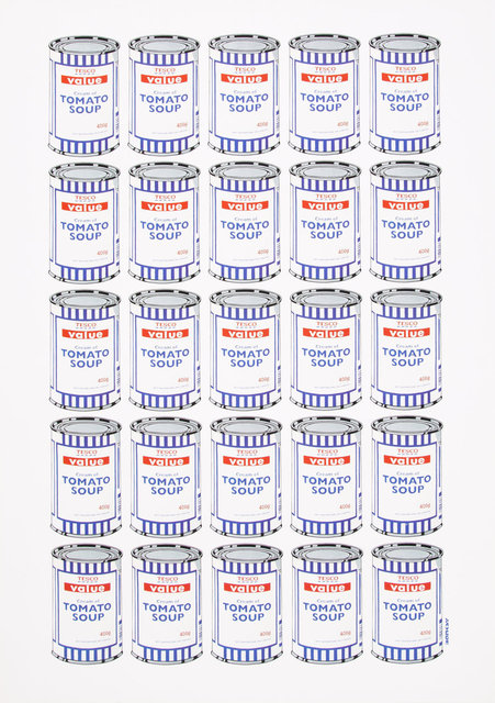 Banksy, ‘Tesco Value Cream of Tomato Soup, poster’, 2006, Heritage Auctions
