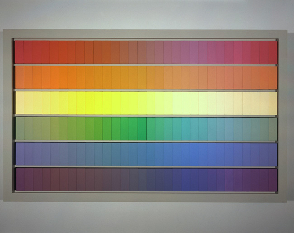 Ricci Albenda, ‘Monochrome COLOR-I-ME-TRY palettes for Cyclidrome 2004 3/4’, 2004, Installation, Mixed media, TAG ARTS