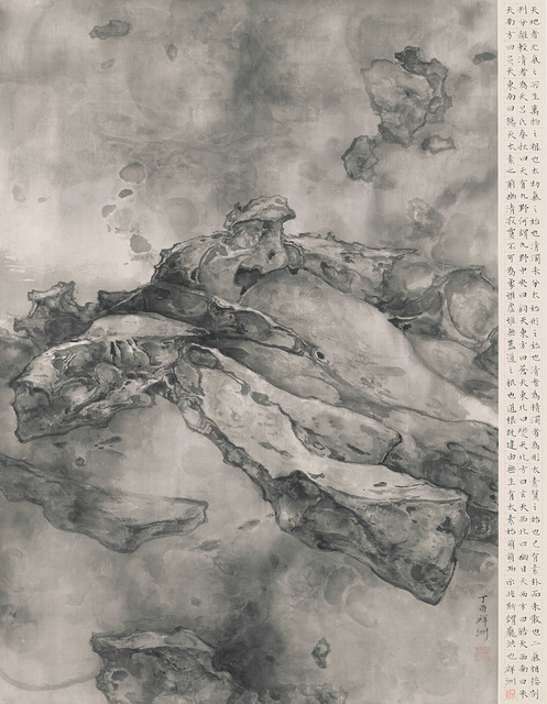 Tai Xiangzhou 泰祥洲, ‘Sky with Nine Heavens’, 2017, Painting, Chinese ink on silk, Alisan Fine Arts