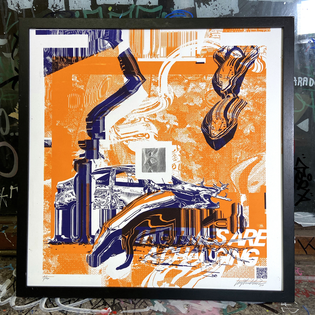 Lars Wunderlich, ‘Heads’, 2020, Print, 2-color screen print on Somerset Satin Tub 310g/sm, Urban Spree Galerie
