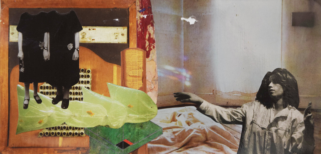 Ann Fischman, ‘In the Fishbowl’, 2015, Drawing, Collage or other Work on Paper, Collage on paper, Fountain House Gallery