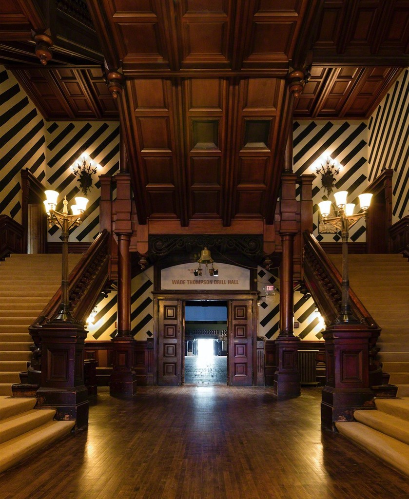 Installation view of Martin Creed: The Back Door at Park Avenue Armory, on view June 8 - August 7, 2016. Photo by James Ewing; image courtesy Park Avenue Armory. Installation view of Martin Creed: The Back Door at Park Avenue Armory, on view June 8 - August 7, 2016. Photo by James Ewing; image courtesy Park Avenue Armory.