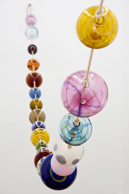 Kaspar Müller, ‘Untitled’, 2018, Mixed Media, Handblown glass, rope, AGUIRRE 