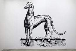 Liam Gillick, ‘Felix and Boniface’, 2012, Installation, Black vinyl, Casey Kaplan