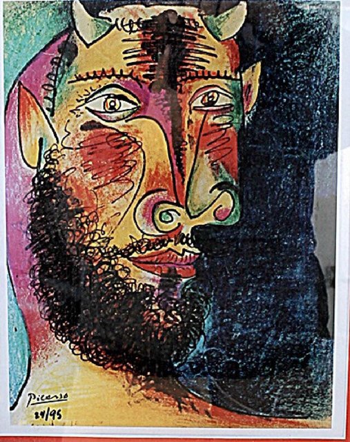 Pablo Picasso, ‘Head of a Faun’, ca. 1980, Print, Lithograph, Leviton Fine Art