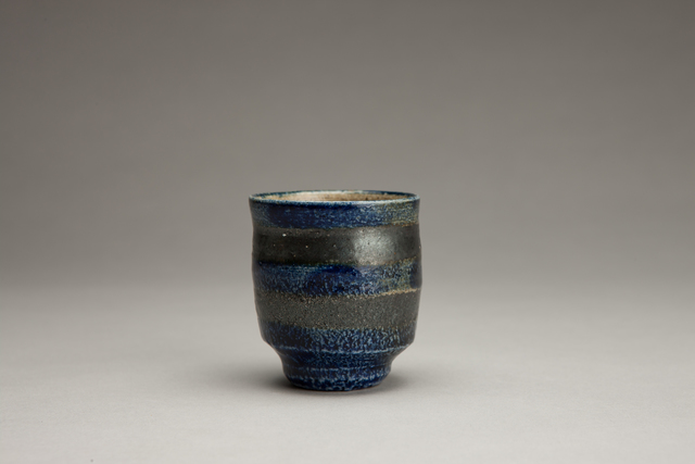 Shinsaku Hamada, ‘Sake cup, salt glaze with hakeme decoration’, Other, Stoneware, Pucker Gallery