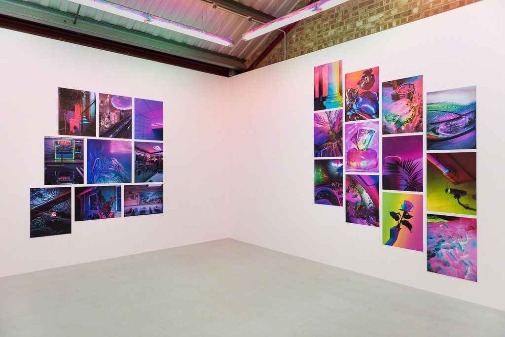 Installation view, Signe Pierce 'Faux Realities' at Annka Kultys Gallery, London, 2017 Photo: Annka Kultys Gallery (Damian Griffiths) Installation view, Signe Pierce 'Faux Realities' at Annka Kultys Gallery, London, 2017 Photo: Annka Kultys Gallery (Damian Griffiths)