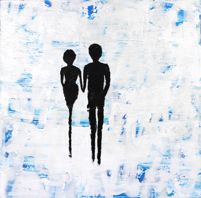 Amber Goldhammer, ‘Let's Journey Together’, 2021, Painting, Acrylic, Latex, Spray, Ink on Canvas, Artspace Warehouse