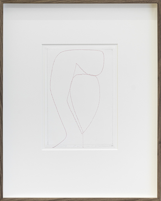Albrecht Schnider, ‘Untitled’, 2019, Drawing, Collage or other Work on Paper, Colored pencil on paper, Mai 36 Galerie