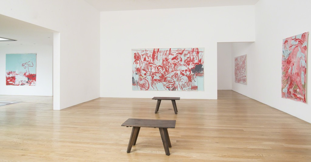 Installation of Frank J. Stockton, "True Believers," 2016 at Samuel Freeman. Installation of Frank J. Stockton, "True Believers," 2016 at Samuel Freeman.