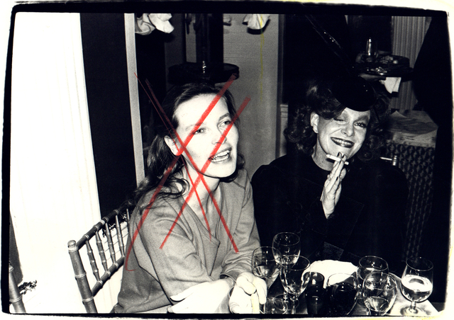 Andy Warhol, ‘Andy Warhol, Photograph of Suzie Frankfurt and a Woman, 1970s’, 1970s, Hedges Projects