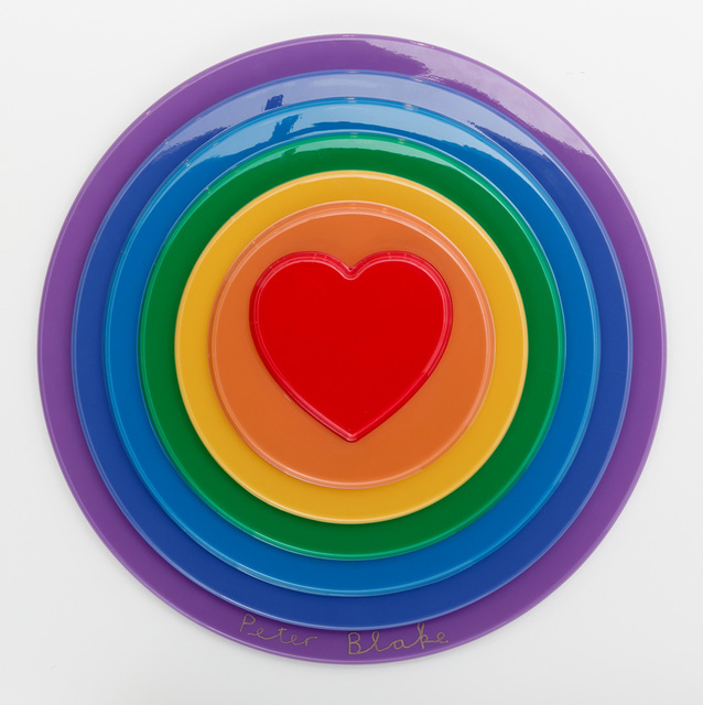 Peter Blake, ‘Rainbow Target’, 2016, Rhodes