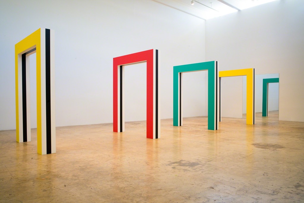 Photo-souvenir: Daniel Buren/Miami, Phase 2, 2016 Bortolami, Miami, Installation view Photo-souvenir: Daniel Buren/Miami, Phase 2, 2016 Bortolami, Miami, Installation view
