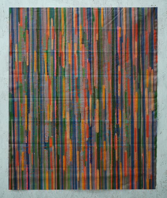 Angkrit Ajchariyasophon, ‘19807’, 2019, Painting, Acrylic on Canvas, Connecting Myanmar