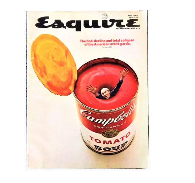 Andy Warhol, ‘"The Final Decline and total Collapse of the American Avant-Garde", Esquire Magazine - May 1969’, 1969, VINCE fine arts/ephemera