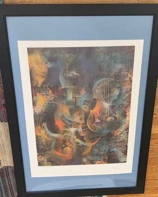 Leonardo Nierman, ‘Ravel (From 'Sound of Color' Suite)’, 1976, Print, Lithograph, Leviton Fine Art