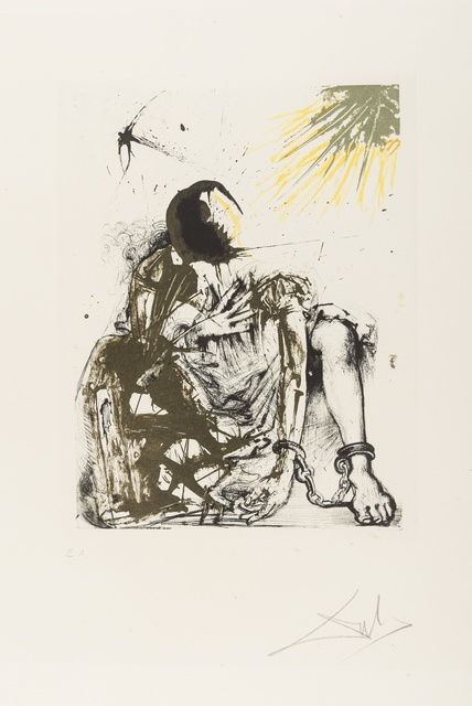 Salvador Dalí, ‘Sigismund Enchainé (from Calderón: La Vie est un songe) (M&L 523a; Field 73-1-m)’, 1971, Forum Auctions