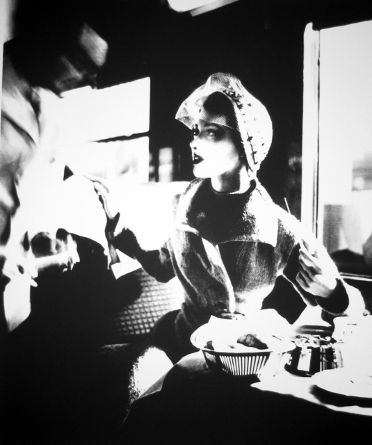 Lillian Bassman, ‘Woman on Fleche D'or’, ca. 1950, Photography, Gelatin silver print, Peter Fetterman Gallery