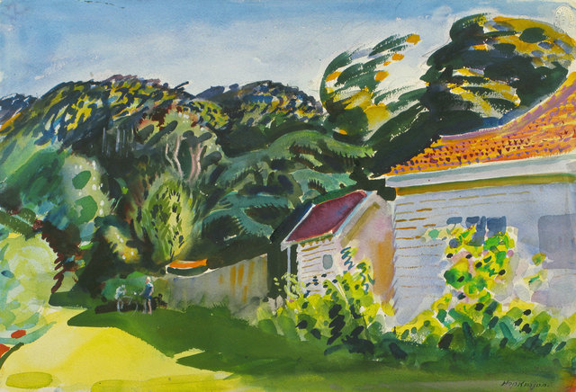 Charles Hopkinson, ‘Lowry Bay, New Zealand’, 1949, Vose Galleries