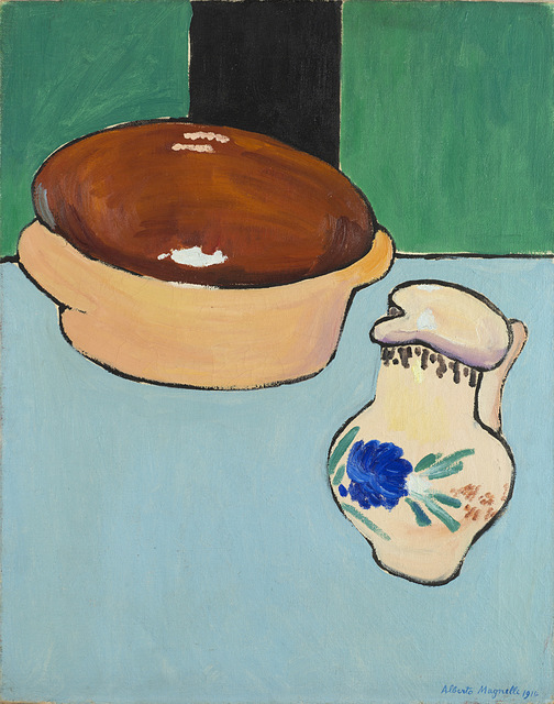 Alberto Magnelli, ‘Natura morta con brocca’, 1914, Painting, Oil on canvas, Finarte