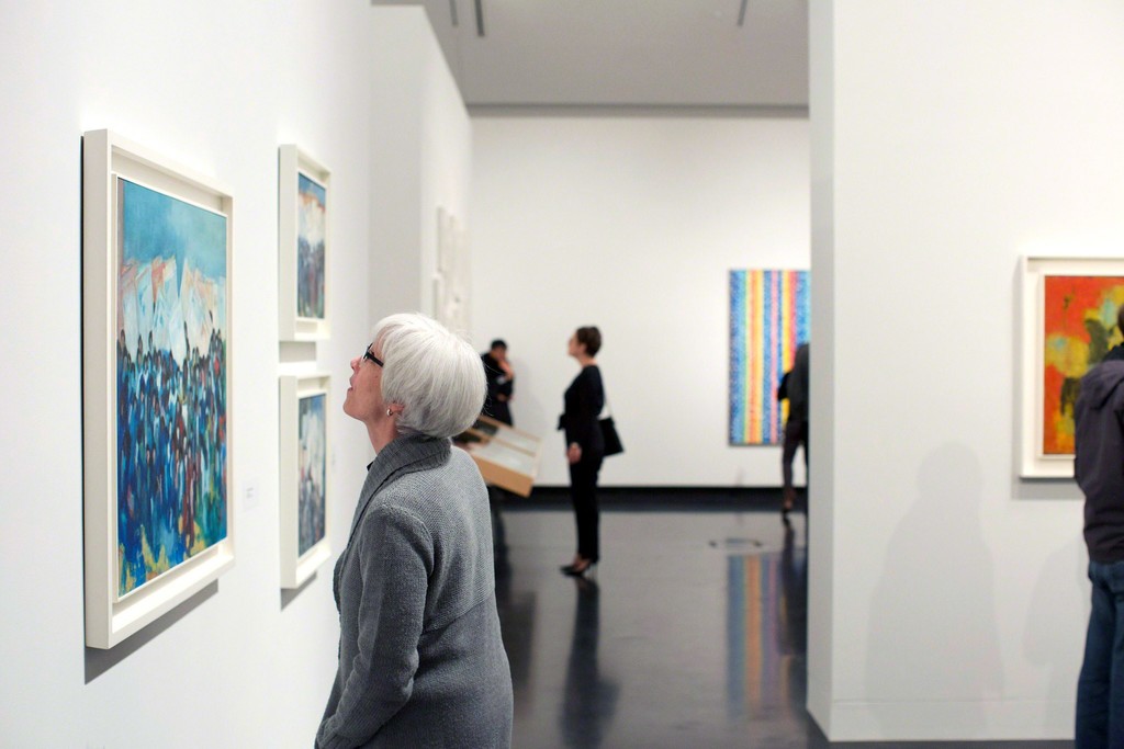 Installation view, Alma Thomas, Tang Teaching Museum, 2016 Installation view, Alma Thomas, Tang Teaching Museum, 2016