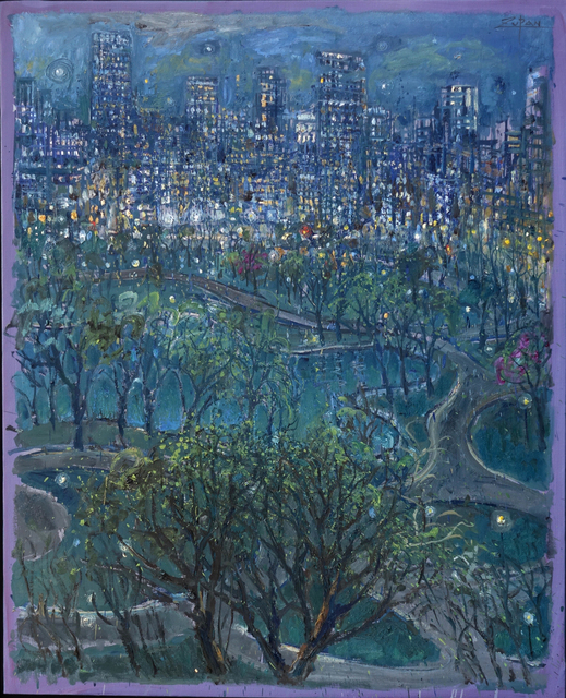 , 'Boston Public Gardens, Night by the Lake,' 2017, Galerie d'Orsay