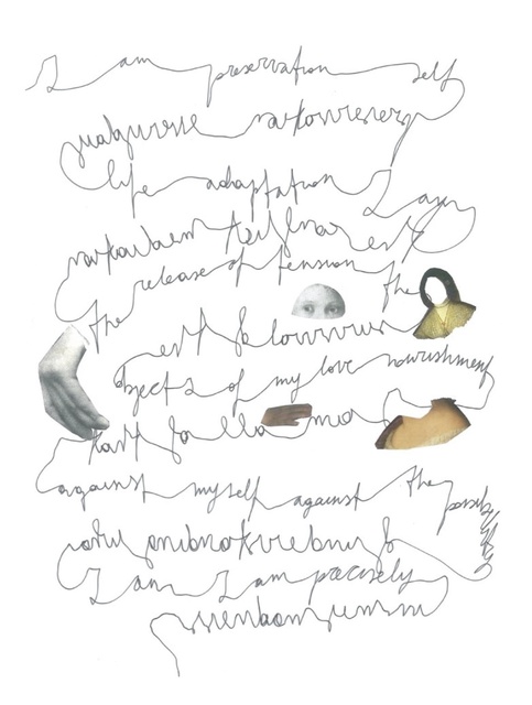 Chiara Fumai, ‘The Invisible woman, performance transcript of I Did Not Say or Mean’, 2014, Tatjana Pieters