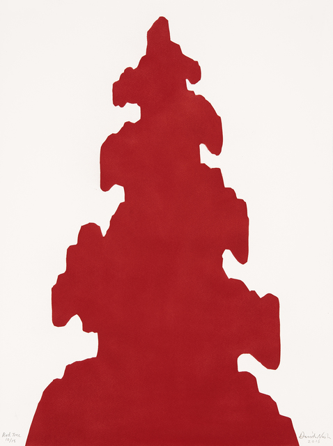 David Nash, ‘Red Tree’, 2016, Cristea Roberts Gallery