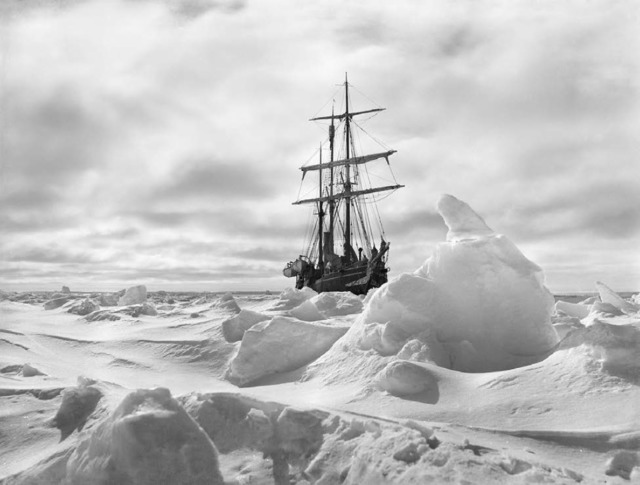 Frank Hurley | Endurance Frozen In The Ice (1912-1914) | Available For ...