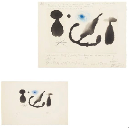 Joan Miró, ‘Saint James Park au Crépuscule (Saint James Park at Dusk): two impressions’, Galerie Maximillian