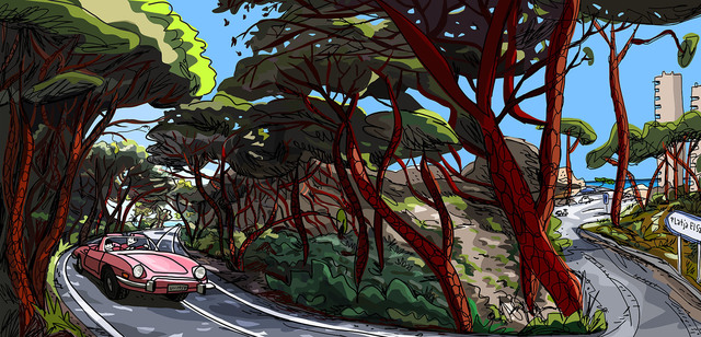 Javier Mariscal, ‘Carretera del Saler’, 2018, Pepita Lumier