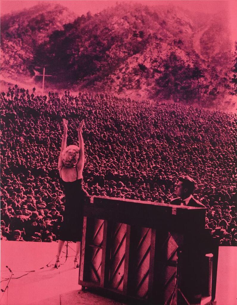 Russell Young - Marilyn in Korea