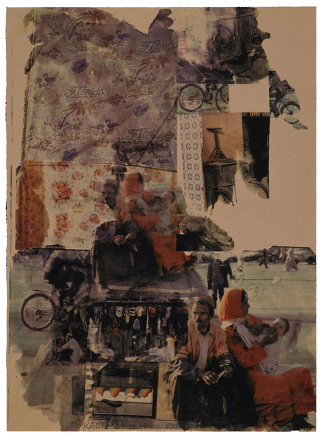 Robert Rauschenberg, ‘Reunion’, 2000, Print, 12 color screenprint, Gemini G.E.L.