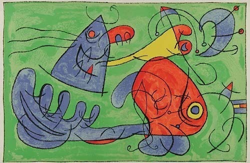 Joan Miró, ‘XII. Ubu Roi: Le Sommeil du Pere Ubu’, 1966, Contessa Gallery
