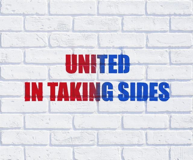 Adam Mars, ‘United in Taking Sides’, 2016, River