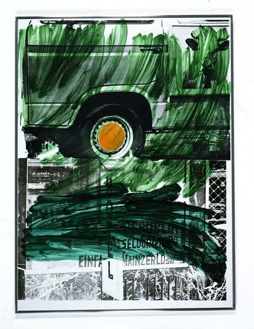 Robert Rauschenberg, ‘Grass Hotel (Urban Bourbon)’, 1994, Galerie Thaddaeus Ropac