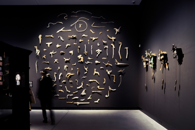 Fiona Hall, ‘Wrong Way Time (Installation view)’, 2015, 56th Venice Biennale