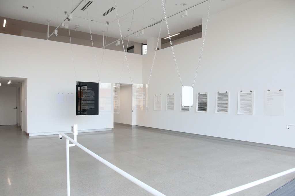 Apologies installation view Apologies installation view