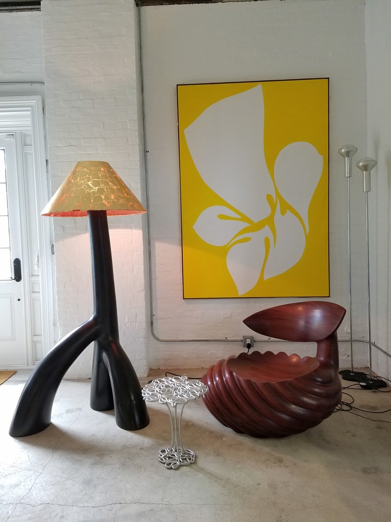 Painting by Jack Youngerman. Painting by Jack Youngerman.