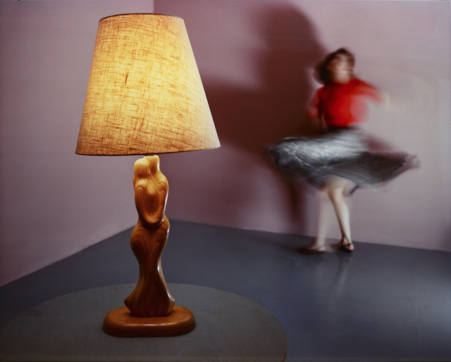 Jo Ann Callis, ‘Woman Twirling’, 1985, Photography, Archival Pigment Print, ROSEGALLERY