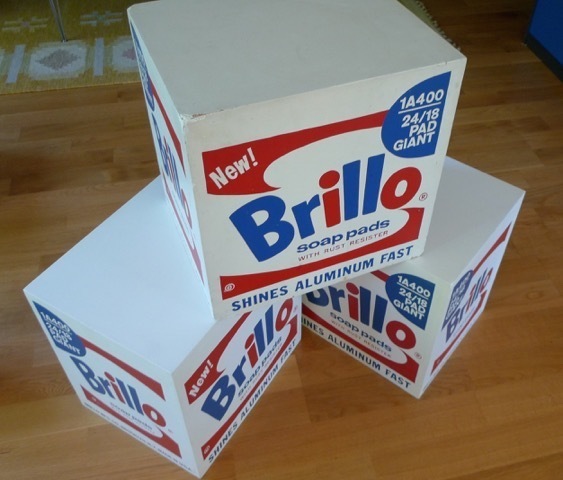 Andy Warhol, ‘Brillo Soap Pads Box 1968/1990 Malmö Type’, 1968/1990, MultiplesInc Projects