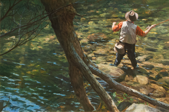 Warren Prosperi, ‘By the Fallen Tree, Quabbin Reservoir, Massachusetts’, 2013, Vose Galleries