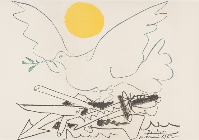 Pablo Picasso, ‘Poster for World Congress for General Disarmament and Peace (Czwiklitzer 201)’, 1962, Print, Offset lithograph printed in colours on Arches paper, Forum Auctions
