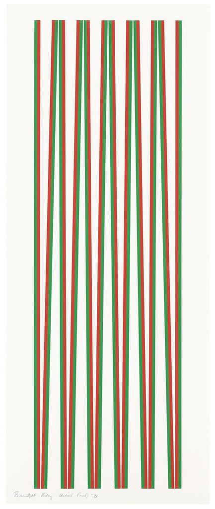 Bridget Riley - ELONGATED TRIANGLES 2